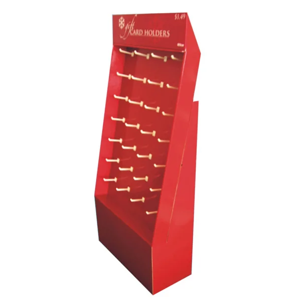 Multi-shelf cardboard displays — primjer 1