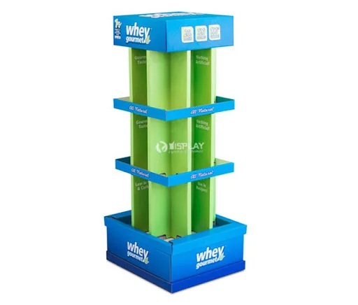 Multi-shelf cardboard displays — primjer 2