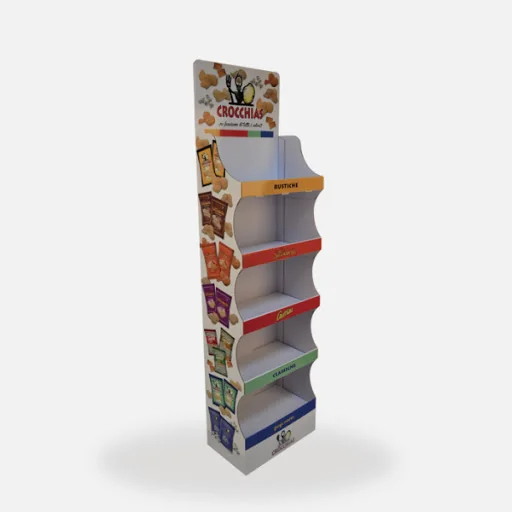 Multi-shelf cardboard displays — primjer 3