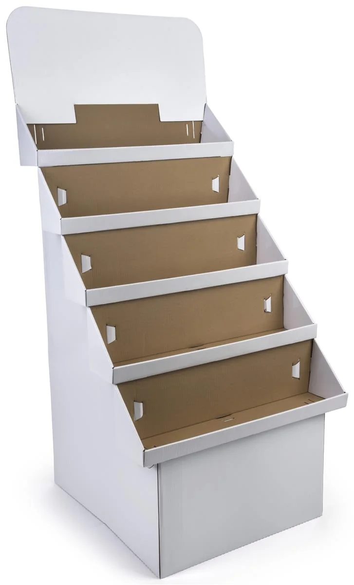Multi-shelf cardboard displays — primjer 5